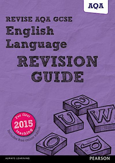 Pearson REVISE AQA GCSE English Language Revision Guide incl. online revision - for 2026, 2027 exams
