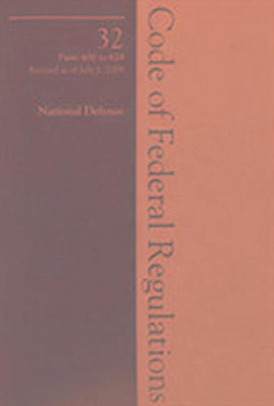 2009 32 CFR 400-629 (Department of the Army)