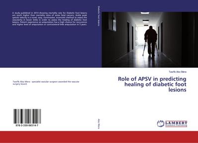 Role of APSV in predicting healing of diabetic foot lesions