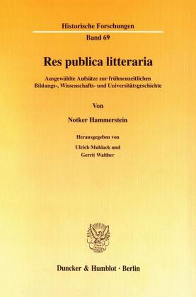 Res publica litteraria.