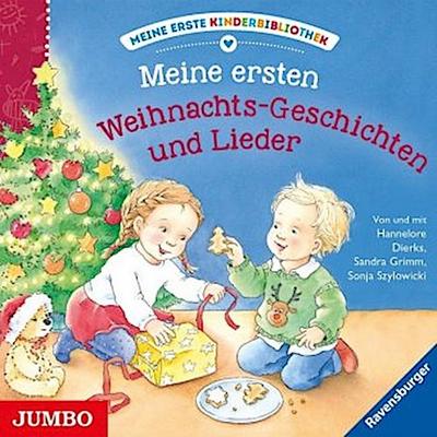 Meine erste Kinderbibliothek. Meine ersten Weihnachts-Geschichten und Lieder,1 Audio-CD