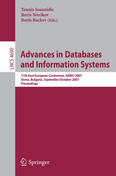 Advances in Databases and Information Systems