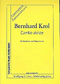 Canto dolce für Klarinette(Bassetthorn) solo