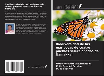 Biodiversidad de las mariposas de cuatro pueblos seleccionados de Namakkal