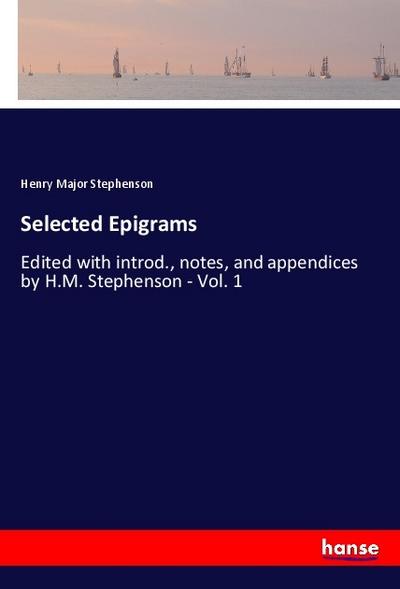 Selected Epigrams