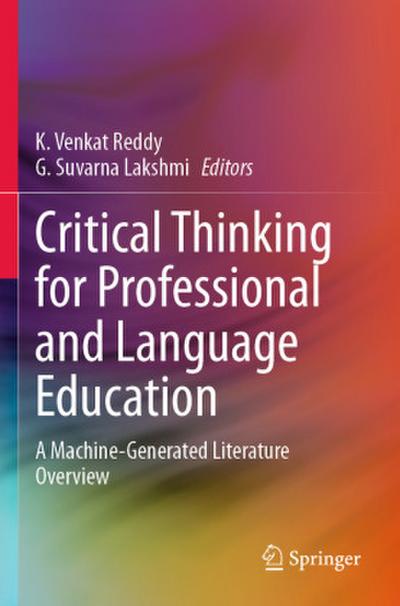 Critical Thinking for Professional and Language Education
