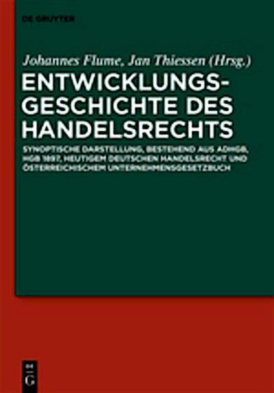 Entwicklungsgeschichte des Handelsrechts