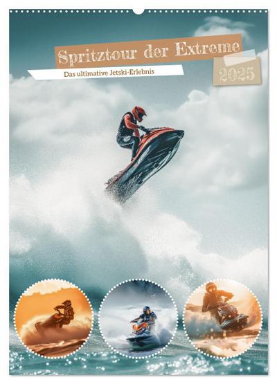 Spritztour der Extreme (Wandkalender 2025 DIN A2 hoch), CALVENDO Monatskalender