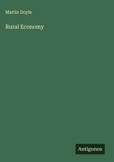 Rural Economy
