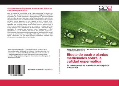 Efecto de cuatro plantas medicinales sobre la calidad espermática