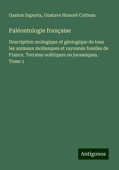 Paléontologie française
