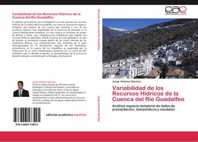 Variabilidad de los Recursos Hídricos de la Cuenca del Río Guadalfeo
