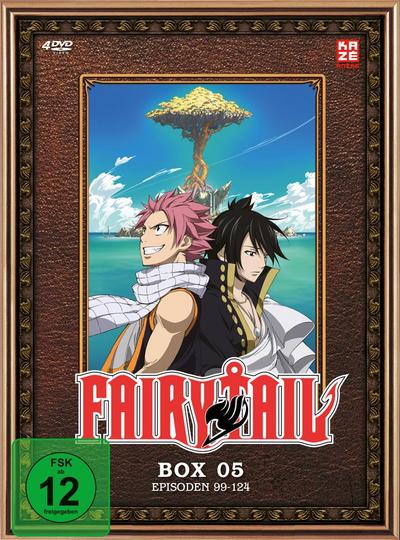 Fairy Tail - TV-Serie - Box 5 (Episoden 99-124) (4 DVDs)