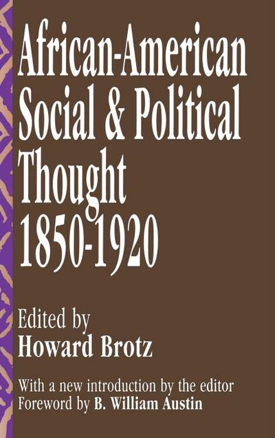 African-American Social and Political Thought