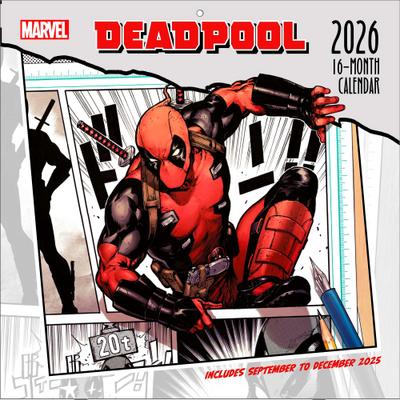 DEADPOOL - Broschürenkalender im Format 30 x 30
