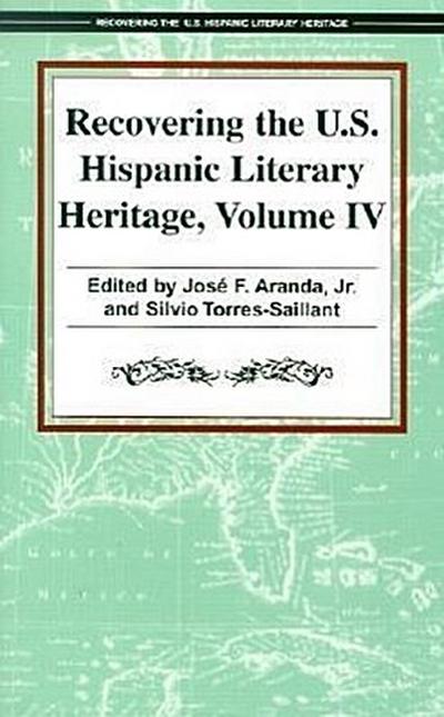 Recovering the U.S. Hispanic Literary Heritage