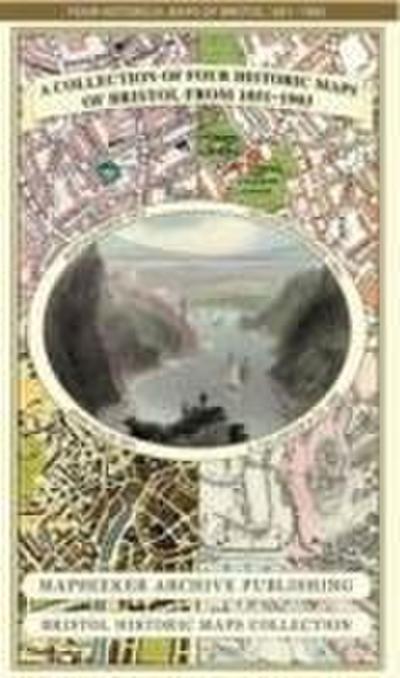 Mapseeker Publishing Ltd.: Bristol 1851-1903 - Fold up Map t