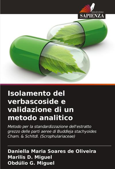 Isolamento del verbascoside e validazione di un metodo analitico