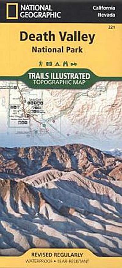 Death Valley National Park Map - National Geographic Maps