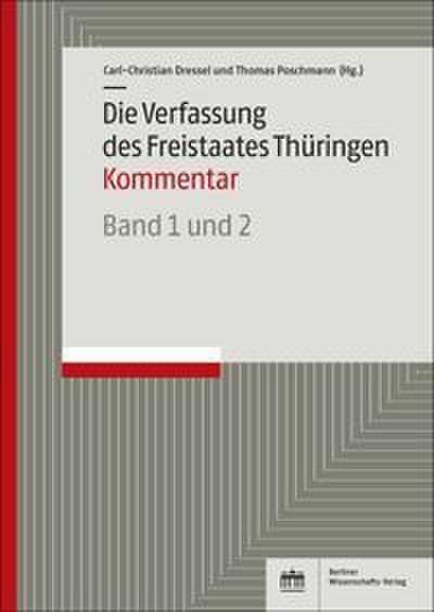 Die Verfassung des Freistaates Thüringen 1/2