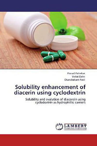 Solubility enhancement of diacerin using cyclodextrin