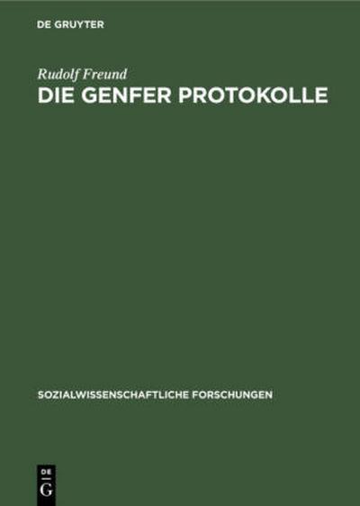 Die Genfer Protokolle