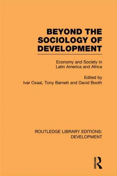 Beyond the Sociology of Development