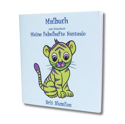 Malbuch zum Kinderbuch Meine fabelhafte Fantasie