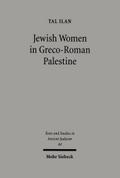 Jewish Women in Greco-Roman Palestine