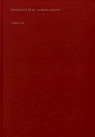 Aristotelis Stagiritae Moralia Nicomachia