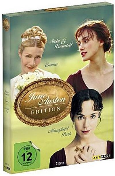 Jane Austen Edition, 3 DVDs