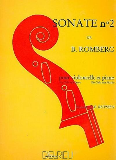 Sonate no.2 premier mouvementpour violoncelle et piano