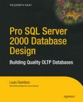 Pro SQL Server 2000 Database Design