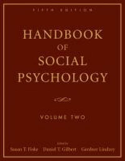 Handbook of Social Psychology, Volume 2