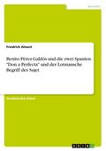 Benito Pérez Galdós und die zwei Spanien. ’D