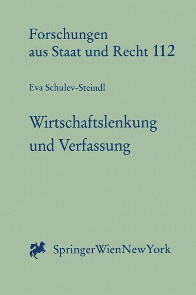 Wirtschaftslenkung und Verfassung