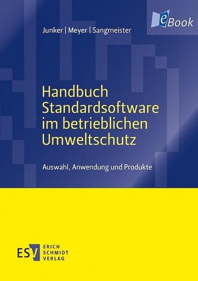 Handbuch Standardsoftware im betrieblichen Umweltschutz