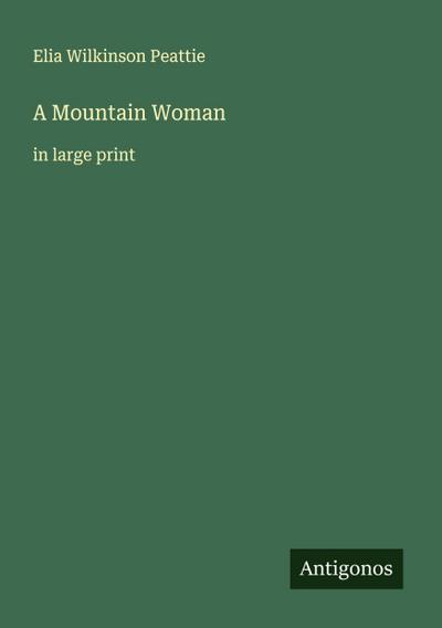 A Mountain Woman