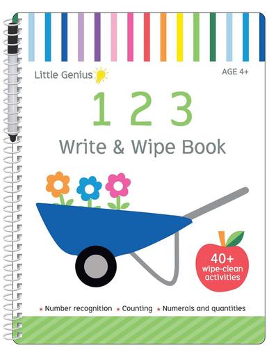 123: Write & Wipe Activity Book