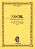 Concerto grosso B-Dur op. 6/7 HWV 325, Studienpartitur