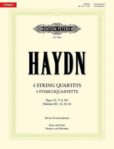 4 String Quartets/4 Streichquartette