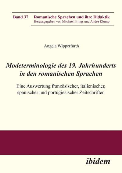 Modeterminologie des 19. Jahrhunderts in den romanischen Sprachen
