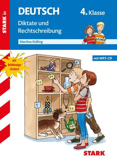 Diktate und Rechtschreibung, 4. Klasse, m. MP3-CD