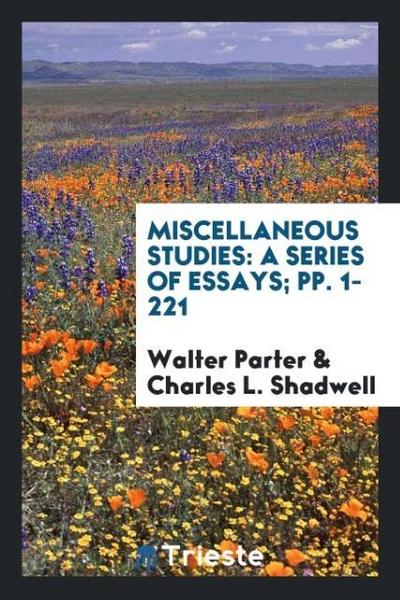 Miscellaneous Studies