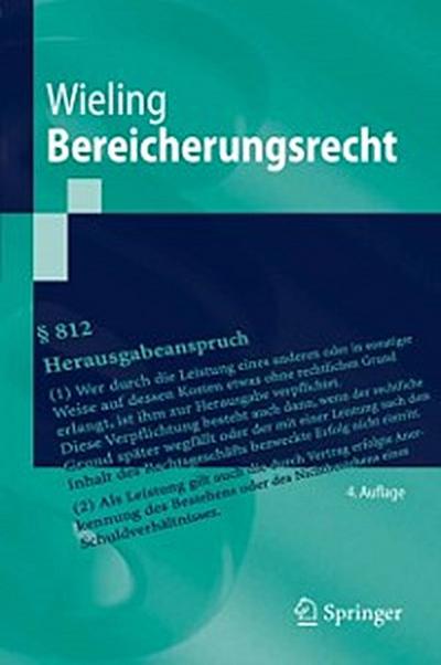 Bereicherungsrecht
