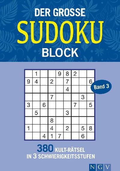 Der große Sudoku Block Band 3