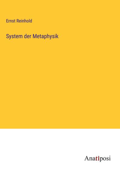 System der Metaphysik