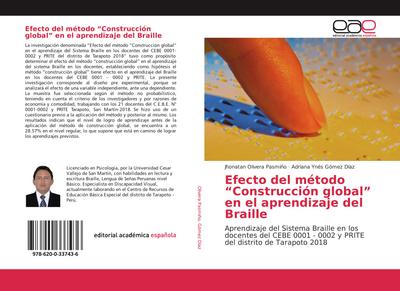 Efecto del método "Construcción global" en el aprendizaje del Braille