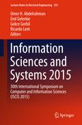 Information Sciences and Systems 2015