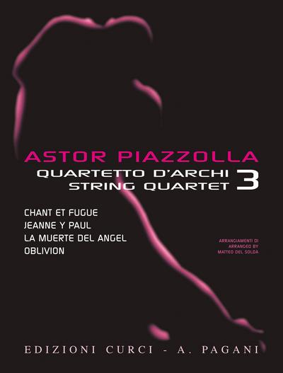 Piazzolla vol.3for String Quartet